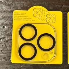 2個セット iPhone13pro カメラ レンズカバーの画像