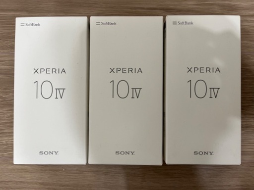 【新品未使用】【残債なし】【simフリー】Xperia10-Ⅳ 黒(ブラック)