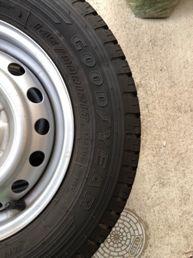 「値下げ！」軽ワゴン夏タイヤ　145-80R12. 4本セット