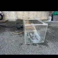 【お値下げ交渉可能】アクリル水槽1200×450×450 の画像