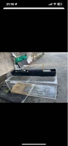 【お値下げ交渉可能】アクリル水槽1200×450×450 