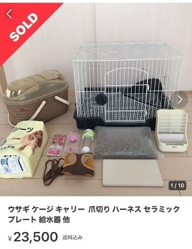 ウサギ飼育セット