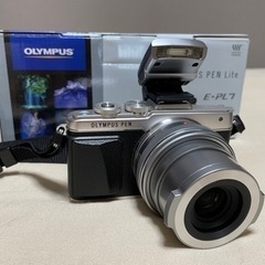 オリンパス OLYMPUS E-PL7 シルバー ダブルズームキット