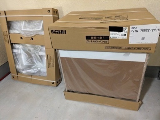 LIXIL/INAX【新品、未設置品】シャンプードレッサー/化粧洗面台
