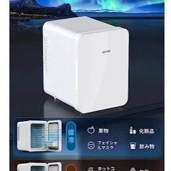 【新品】車載冷蔵庫 4L コンパクト冷蔵庫兼保温庫 保冷・保温両用 横置き 静音の画像
