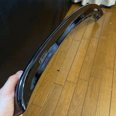 W221 ロリンザーLOOK ルーフスポイラー　ソリッドブラックの画像