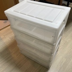 衣装ケース4段