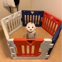 【お値下げ】ベビーサークル　日本育児