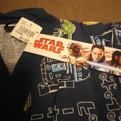 新品☆スターウォーズ浴衣 甚平 110サイズの画像