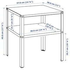 IKEA サイドテーブルの画像
