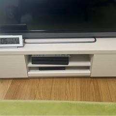 【取引中】テレビボード　アイボリー
