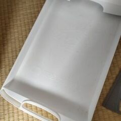 デオトイレ 猫用 トイレ ハーフカバー 本体 ナチュラルアイボリー おしっこ ペット用品 ユニチャームの画像