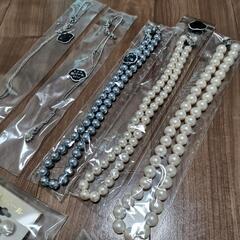 【美品】パールのネックレス　イヤリングの画像