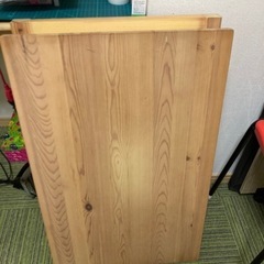 無印良品　折り畳み机　取りに来たら無料であげます。の画像