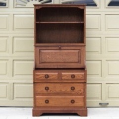 蝦夷インテリア　ライティングビューローアンティークの画像