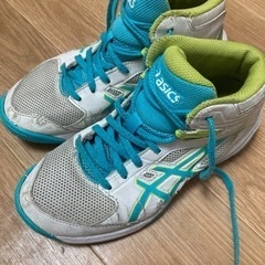 アシックスasics バスケットシューズ　バッシュ22センチ