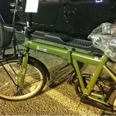 Jeep  新品20インチ 折り畳み自転車 鍵付き