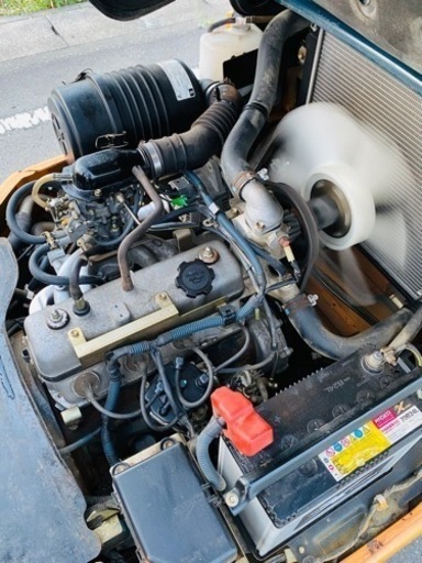 フォークリフト、1トン、トヨタ、7FG10、TOYOTA,1000kg、261hr、ガソリン、茨城発、