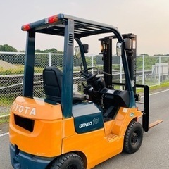 フォークリフト、1トン、トヨタ、7FG10、TOYOTA,1000kg、261hr、ガソリン、茨城発、の画像