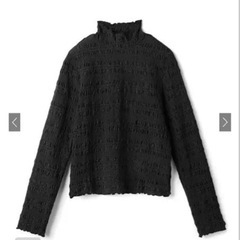  GRL　シャーリングシアーハイネックトップスの画像