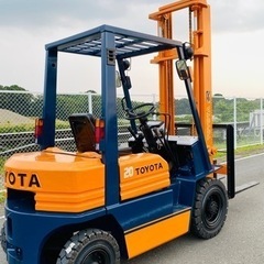 フォークリフト、2トン、トヨタ、5FG20、TOYOTA,2000kg、1733h、ガソリン、新品タイヤ交換済み、茨城発、の画像