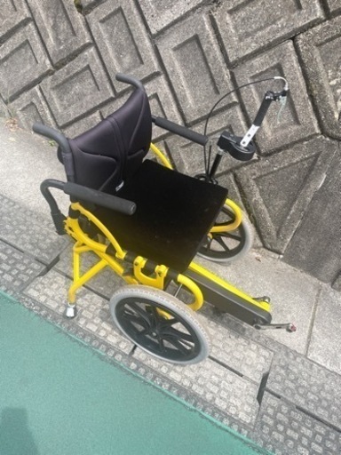 『直接取引のみ』現状渡し　兵庫　明石　TESS テス COGY コギー Profhand プロファンド イタリアンレッド 足こぎ式 ペダル式 車イス