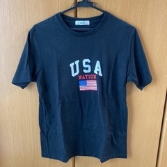 美品　WE GO レディースSサイズ　半袖　ブラック　Tシャツ　...