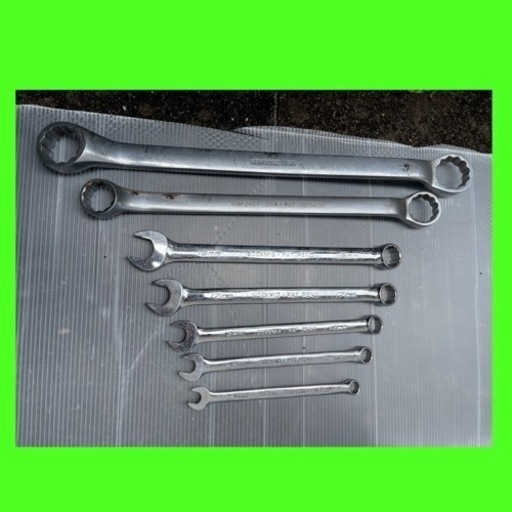 SNAP-ON スナップオン　メガネスッパナレンチ 7本セット