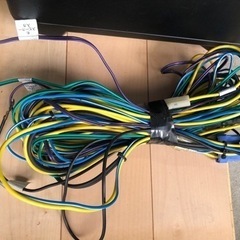 ALPINE アルパイン　ウーハー　MRP-M350  配線セット　オーディオ　ベース　重低音の画像