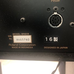 電子ピアノローランド　RP401Rの画像