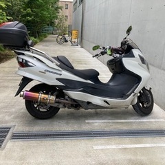 スカイウェイブcj46 ベアリング新品前後タイヤ新品　自賠責R7.4