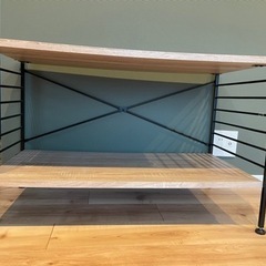 収納棚、テレビ台、レンジ台の画像