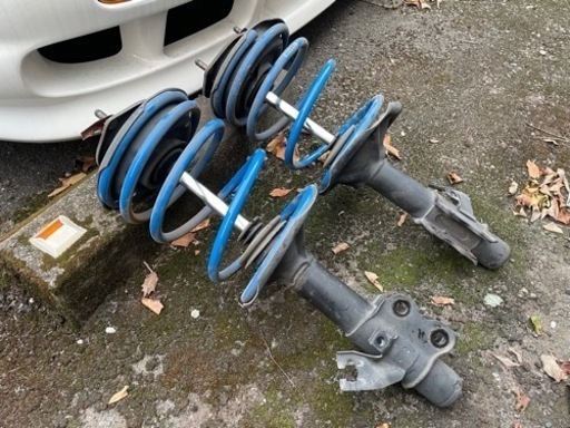 日産シルビア S14 フロント純正ショック+エスペリアダウンサス