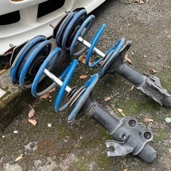日産シルビア S14 フロント純正ショック+エスペリアダウンサス