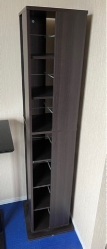 回転式本棚7段