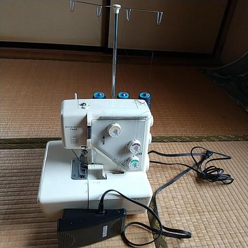 お取り引き中!JANOMEロックミシン取説付き