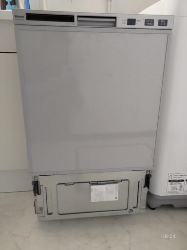 リンナイビルトイン食器洗い乾燥機 シルバー RSW-F402C-SV [8人用]