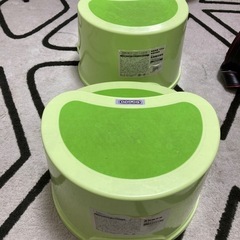 子供用2段　ステップ　洗面所トイレ用　踏み台の画像