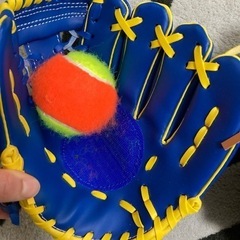 おもちゃグローブ　右きき子供用　左利き大人用の画像