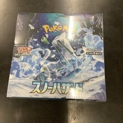 ポケモンカード　スノーハザード　BOX リサイクルショップ宮崎屋　佐土原店　23.11.16F ポケモンカード スノーハザード BOX リサイクルショップ宮崎屋 佐土原