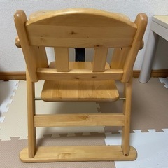 決まりました　木製　ローチェアの画像