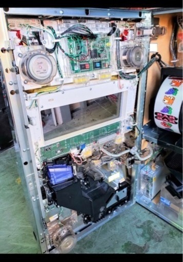 【家庭用電源対応 & データカウンター＆コイン3000枚セット】ファンキージャグラー/KK [コイン作動タイプ] 本体実機 + ドアキ