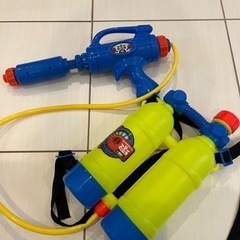 リュック型水鉄砲