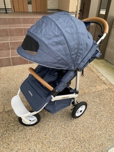 エアバギー　ベビーカー＆専用ステップ2WAYボード付き