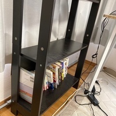 ※無料でお渡し※ブラック/本棚の画像