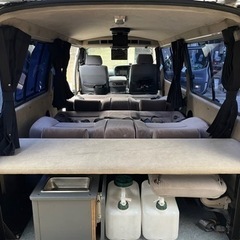 KZH138V　ハイエース　スーパーロング　ロールーフ　トランポ　特装　キャンピング　超希少　無事故　実走行167,500ｋｍ　トヨタテックス社製の画像