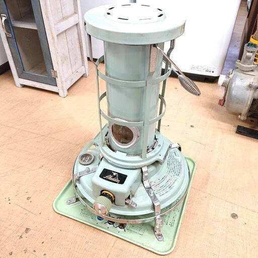 ディック家庭機器 ブルーフレームヒーター J390001 アラジン だるまストーブ 昭和レトロ