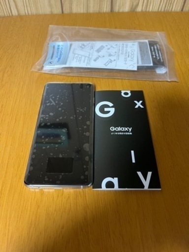【新品同様】Galaxy S10 SC-03L　128GB　プリズムホワイト　SIMロック解除済