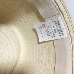 麦わら帽子　ハットの画像