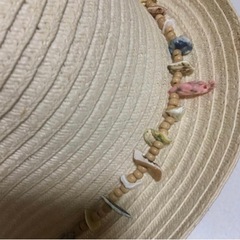 麦わら帽子　ハットの画像